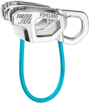 EDELRID Unisex - Adult Nano Jul Fuse Device, Slate, One Size