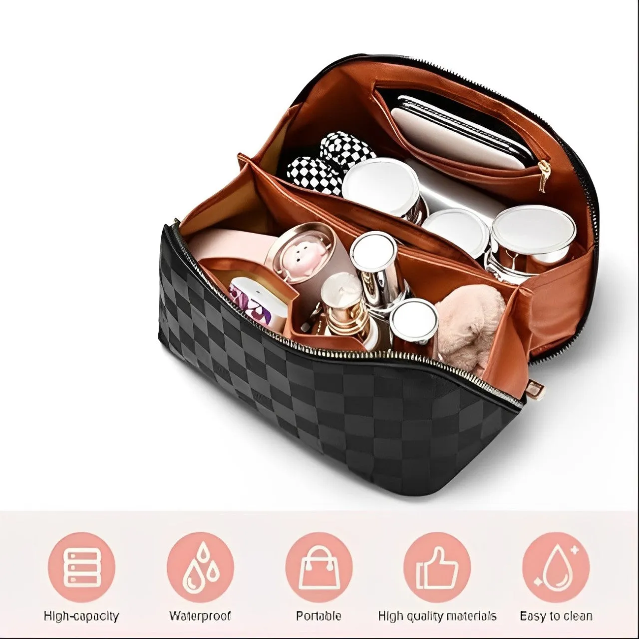 Elena | Stylish and robust cosmetic organizer