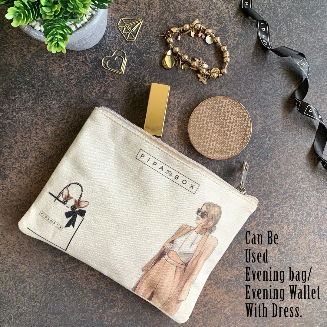 Elle - Canvas Pouch