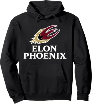Elon University Phoenix Large Pullover Hoodie