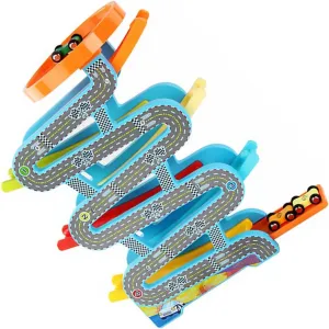 ERINGOGO Funny Boys and Girls Car Track Toys Gliding Trolley Boys and Girls Cruisers Toy Cars for Toddlers