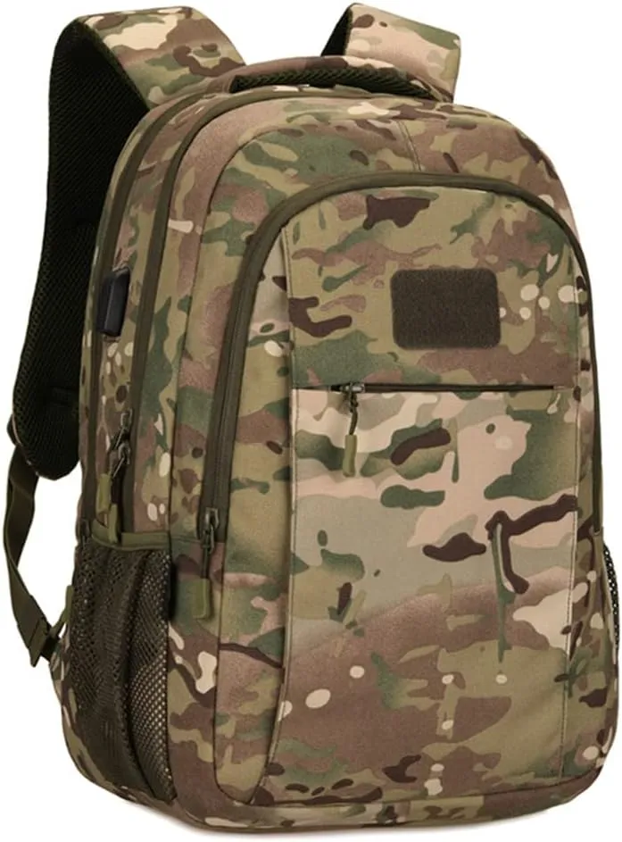 Eysee Nylon Backpack, Camping Rucksack, Hiking Backpack Trekking Daypack, Water Resistant, Multicolor, 中号