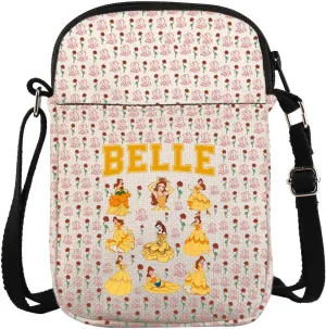Fairy Tales Canvas Crossbody Bag Princess Inspired Gifts Beauty Story Gift For Princess Fans