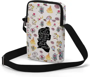 Fantasy Novel Cross Body Bag Magic Mouse Wizard Stuff Phone Bag Book Lovers Gifts Preppy Anime Shoulder Bag
