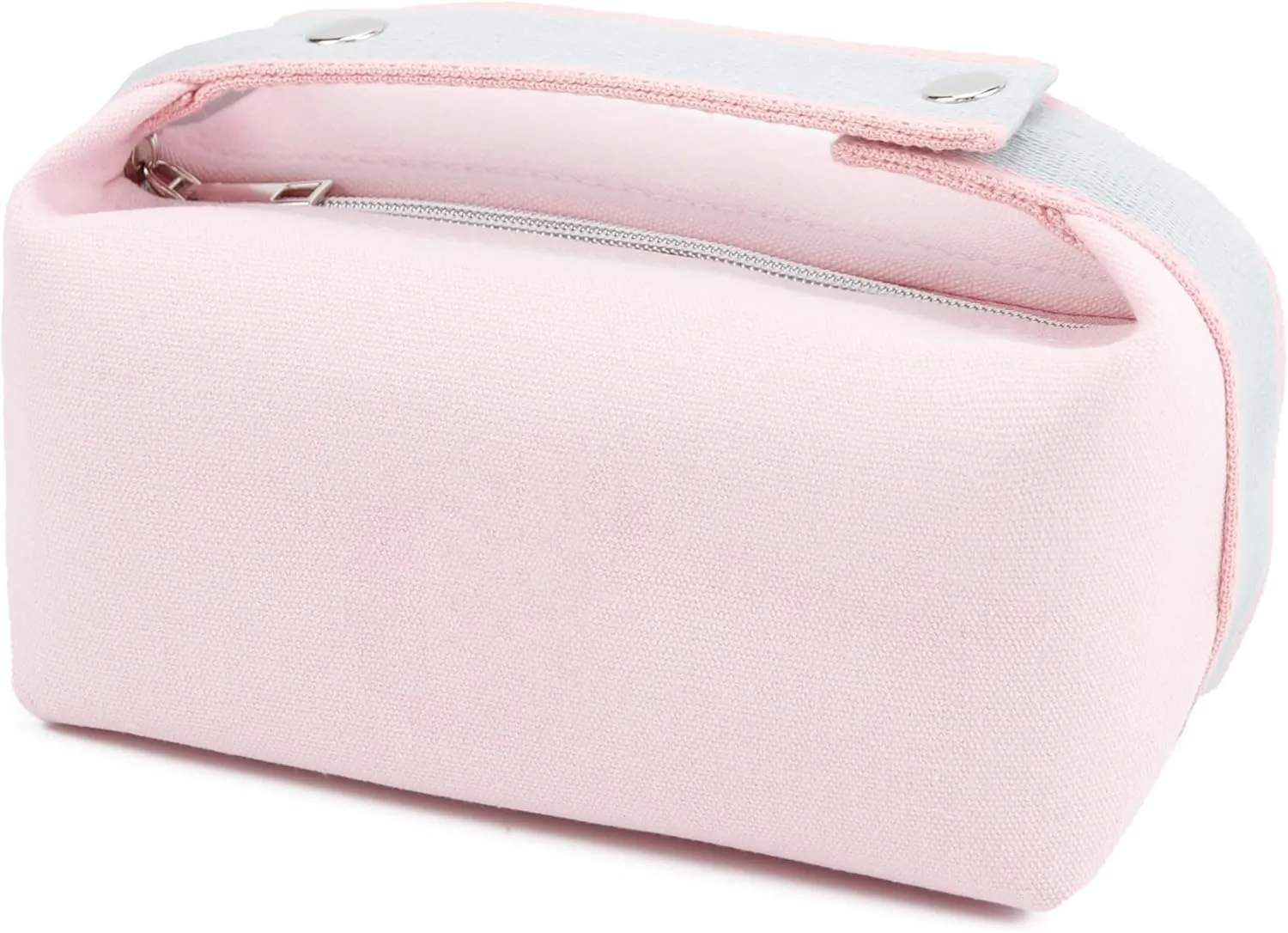 Fashion Portable Canvas Makeup Bag, Cosmetic Bag Organizer, Travel Toiletry Bag for Women and Girls