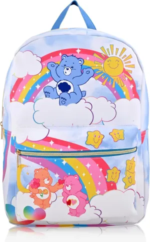 Fast Forward Care Bears Backpack for Women, Men, Unisex | Cute PU Leather Large Care Bears Backpack Purse Shoulder Purse | Care Bears Bag and Care Bears Accessories, C2PF31ZA
