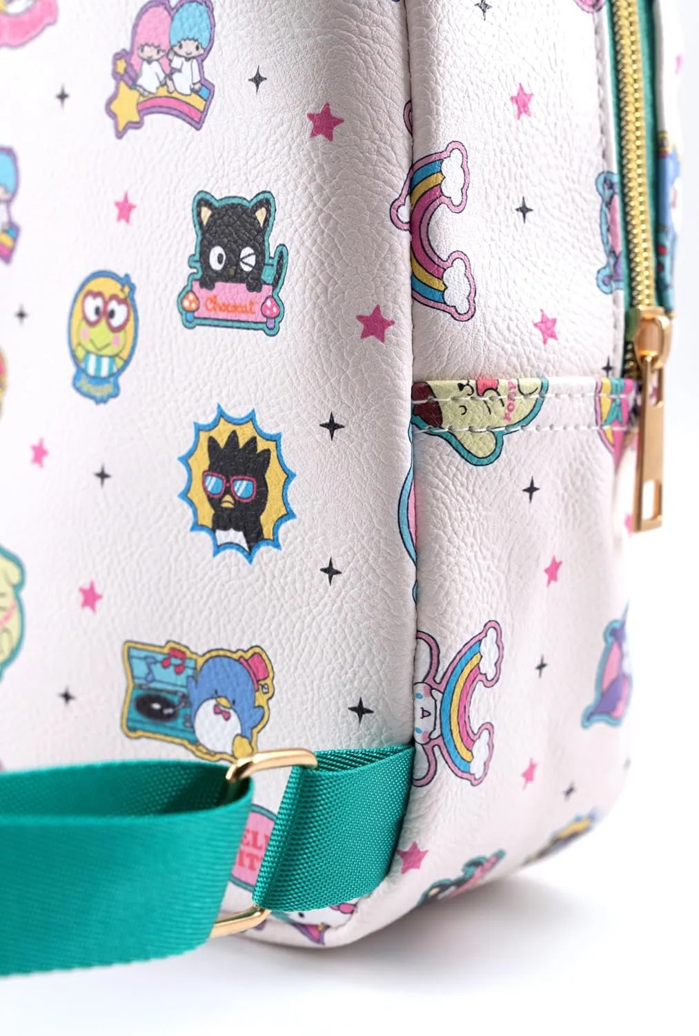 Fast Forward Sanrio Hello Kitty Backpack for Women, Men, Unisex | Cute PU Leather 10" Mini Backpack Purse Shoulder Bag | Accessories