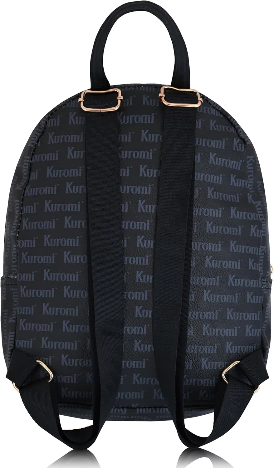 Fast Forward Sanrio Kuromi My Melody Backpack for Women, Men, Unisex | Cute PU Leather 10" Kuromi My Melody Mini Backpack Purse Shoulder Purse | Kuromi Bag and Kuromi Accessories