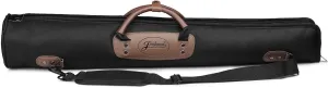 Flexzion Soprano Saxophone Case, Sax Gig Bag Backpack w/Strap, Pouch, Leather Handle, Music Instrument Storage, Lightweight, Water-Resistant & Shockproof for Wind Controller, Crampon Clarinet, Black,