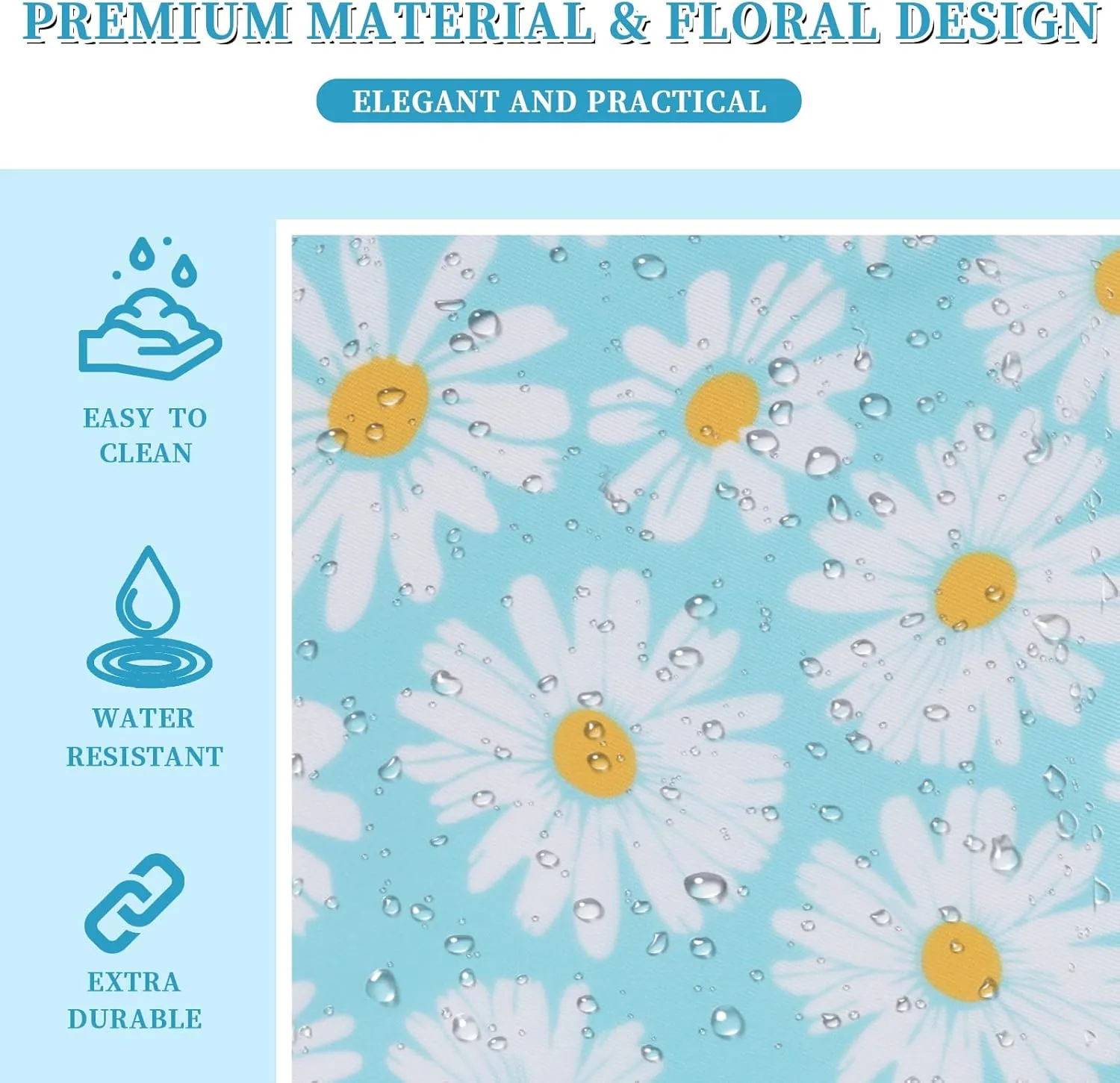 Floral Small Makeup Bag for Purse, Coquette Aesthetic Makeup Bag Cute Preppy Cosmetic Bag Waterproof Nylon Pouches, Makeup Brushes Storage Bag Travel Toiletry Bag Organizer for Women(Blue Floral)