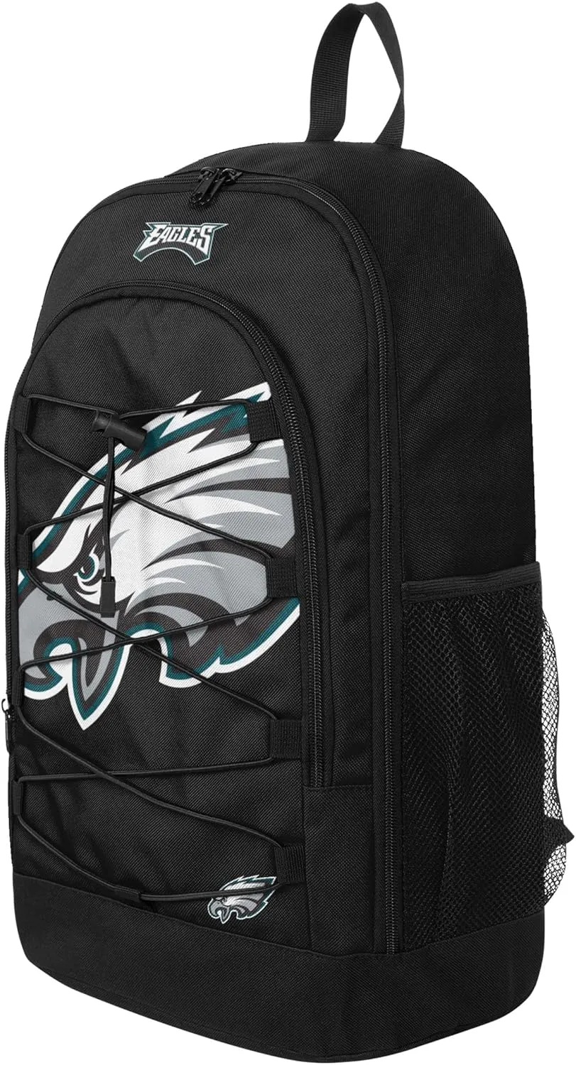 FOCO Philadelphia Eagles NFL Big Logo Bungee Backpack