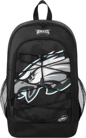 FOCO Philadelphia Eagles NFL Big Logo Bungee Backpack