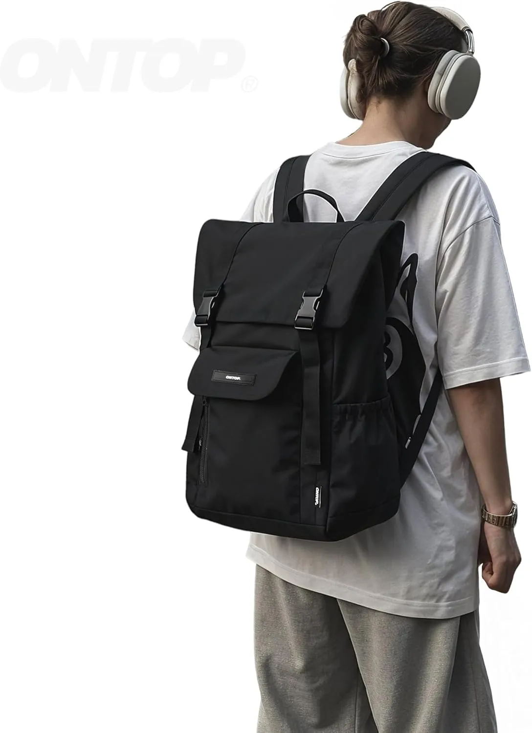Fold Backpack Laptop 15.6in Ultra Lightweight Water Resistant Travel Bookbag