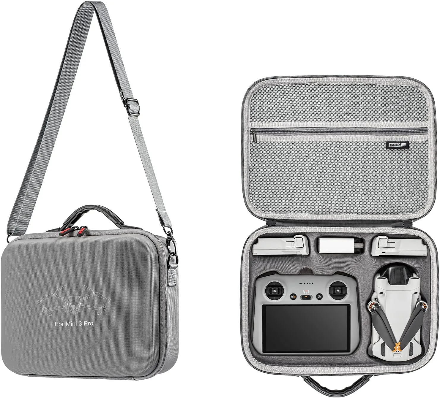 For DJI Mini 3 Pro Drone Portable Storage Bag Travel Bag Handbag DJI Mini 3 PRO Case Accessory Case (1110888, DJI Mini 3 PRO)
