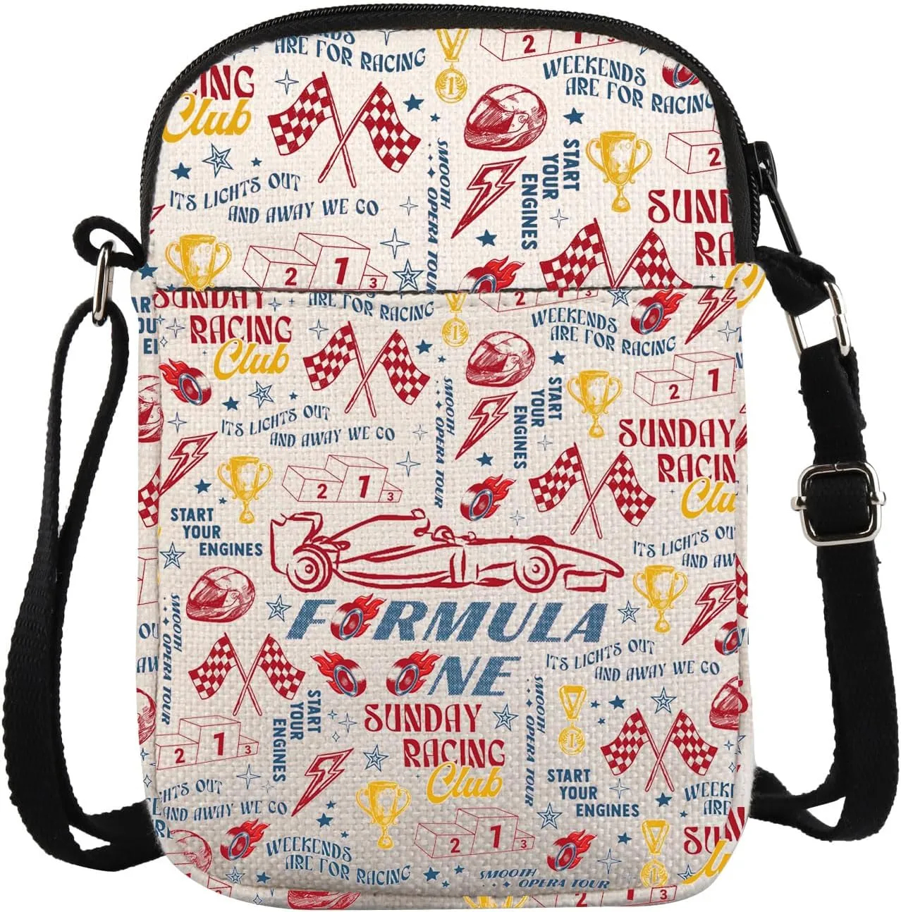 For-ula Crossbody Bag F One Motorsport Gift For-ula Racing Aesthetic Gift F Team Gift