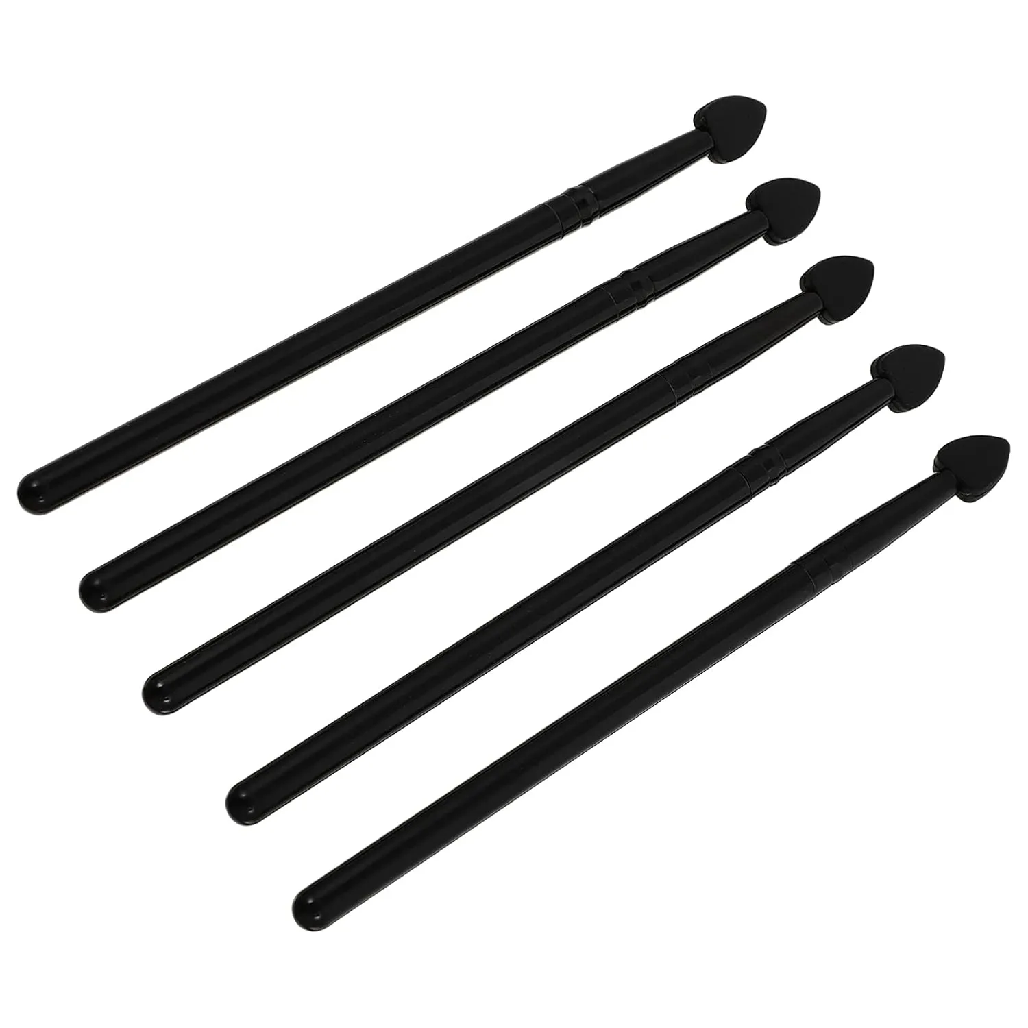 FRCOLOR 20pcs Creative Silicone Facial Makeup Brush Versatile Eyeshadow Applicators for Daily Use Easy to Clean for Makeup Beginners and Enthusiasts All Design