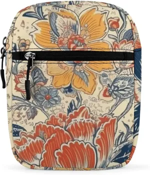 French Country Style Oxford Cloth Ammo Crossbody Shoulder Bag Medic Bag Classic Small Messenger Crossbody Bag Unisex Classic Canvas Shoulder Bag for Women, Bookbag for Work
