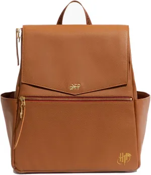 Freshly Picked Classic II Diaper Bag Backpack, Wipeable Vegan Leather With Changing Pad (Harry Potter V2)