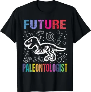 Funny Future paleontologist shirt kids dinosaur fossil poison T-Shirt