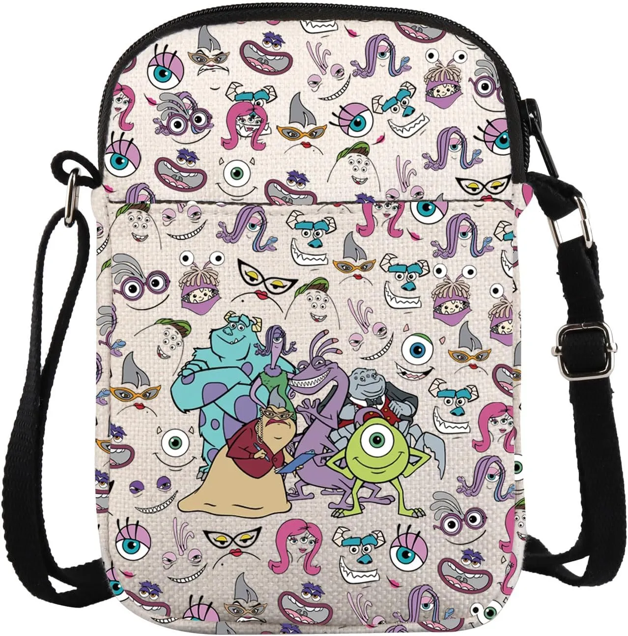 Funny Monsters Movie Gift Monsters Crossbody Bag Sulley Mike Boo Celia Boss Henry Fans Gift