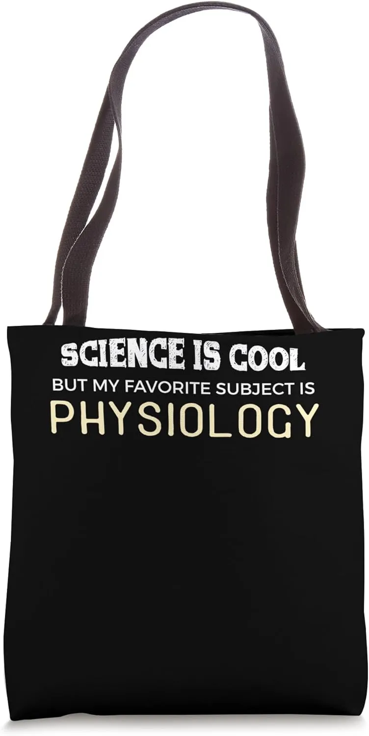 Funny Physiology Gift for Science Geeks and Nerds Tote Bag