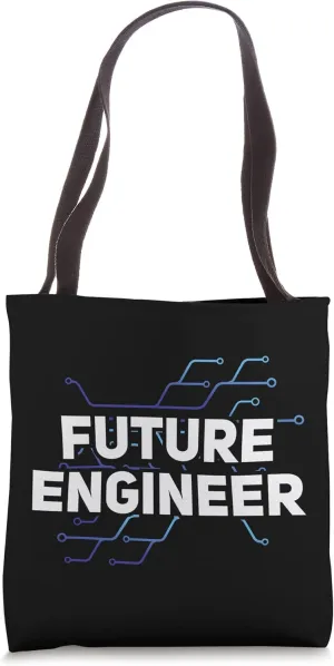 Future Engineer Circuit Computer Engineer Funny Engineer Tote Bag