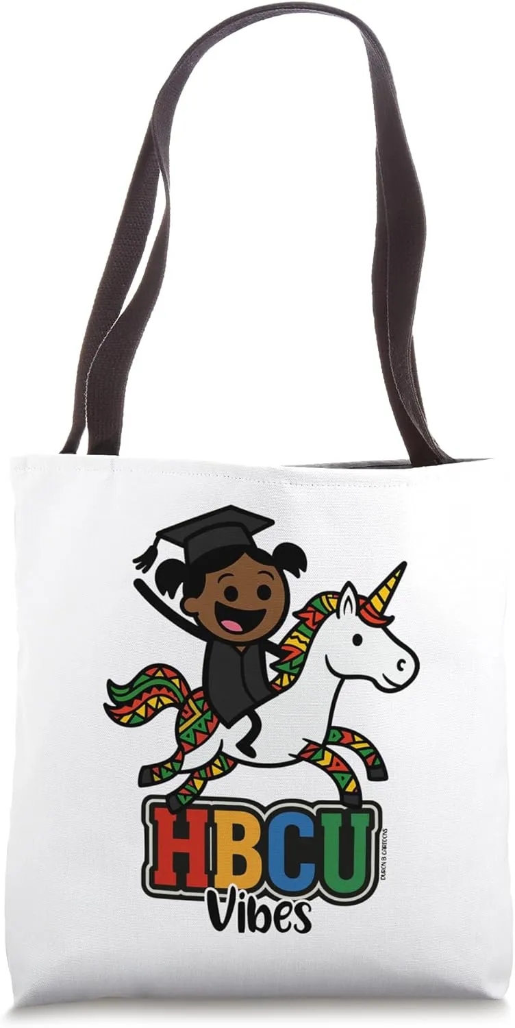 Future HBCU Grad Girl Graduation Historically Black Kids Tote Bag