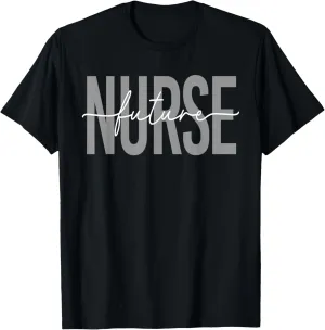 Future Nurse Nursing School Student Funny Nurse In Progress T-Shirt