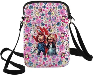 G2TUP Killer Doll Crossbody Bag Evil Doll Fans Gift Horror Shoulder Bag Murderous Toy Merchandise