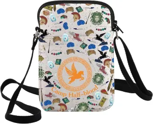 G2TUP Orange Horse Crossbody Bag Horse Inspired Gifts Camp Half Blood Shoulder Bag