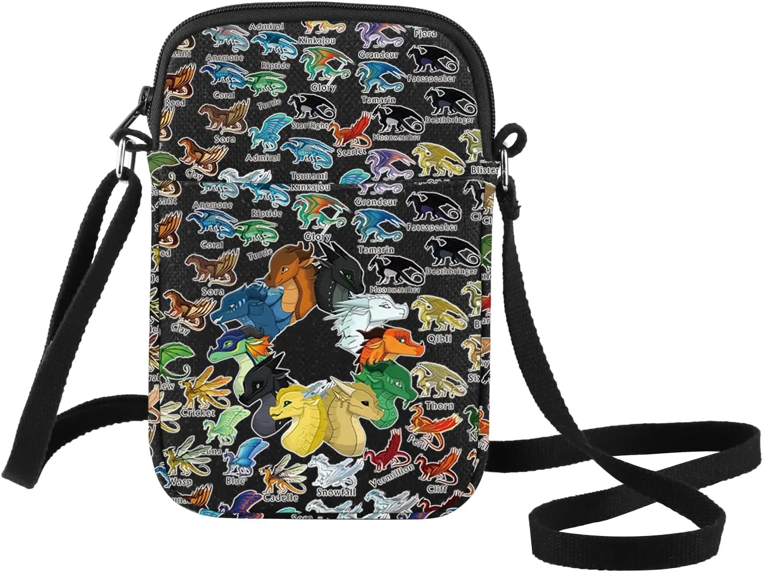 G2TUP Wings Dragon Darkstalker Crossbody Bag Wing Dragons Inspired Gift Dragon Tribes Shoulder Bag Wings Bookish Merch