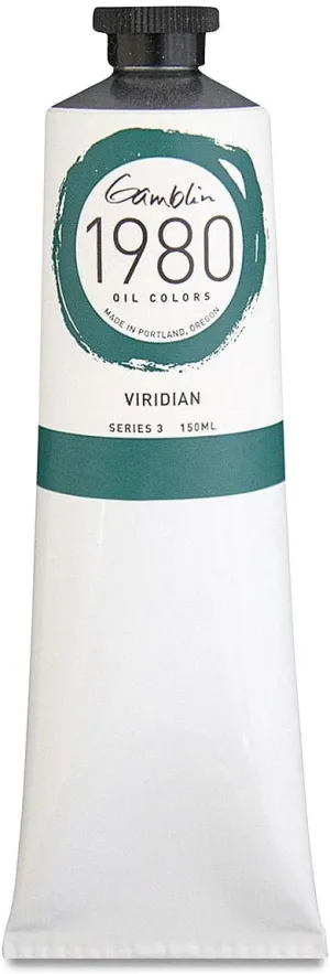 Gamblin 1980 Oil Viridian 150Ml