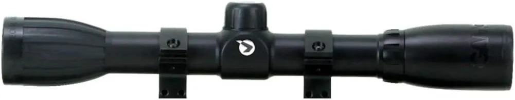 Gamo Air Gun Scope LC4X32 with Rings , black