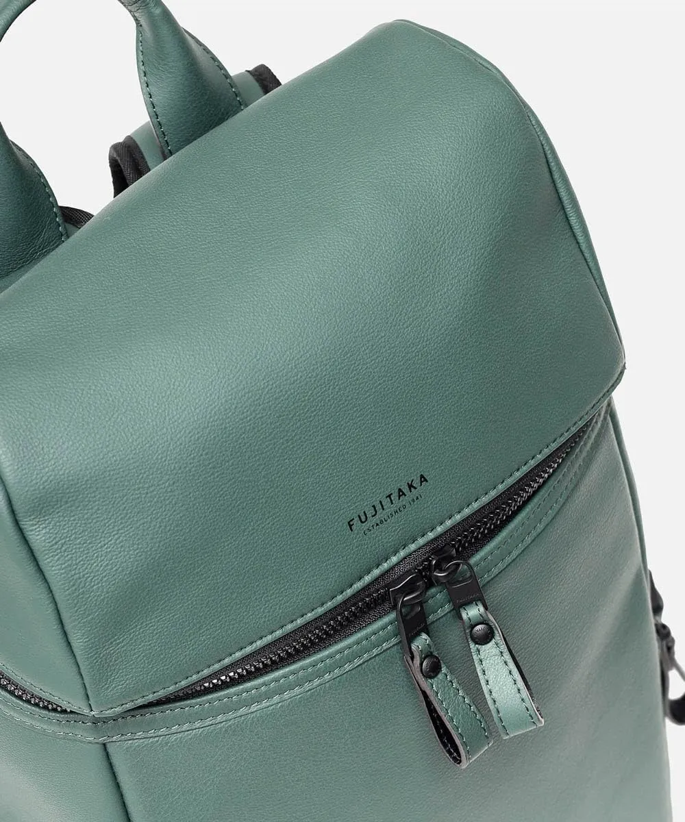 Genuine Leather Backpack A4 Locus, Made In Japan, No.672702, Green