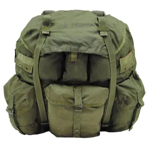 Genuine U.S. vintage military backpack ALICE type waterproof 50L camping daypack