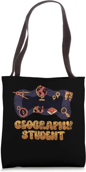 Geography Student Job Geographer Geographic Geography Tote Bag