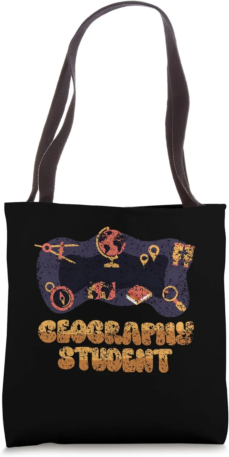 Geography Student Job Geographer Geographic Geography Tote Bag
