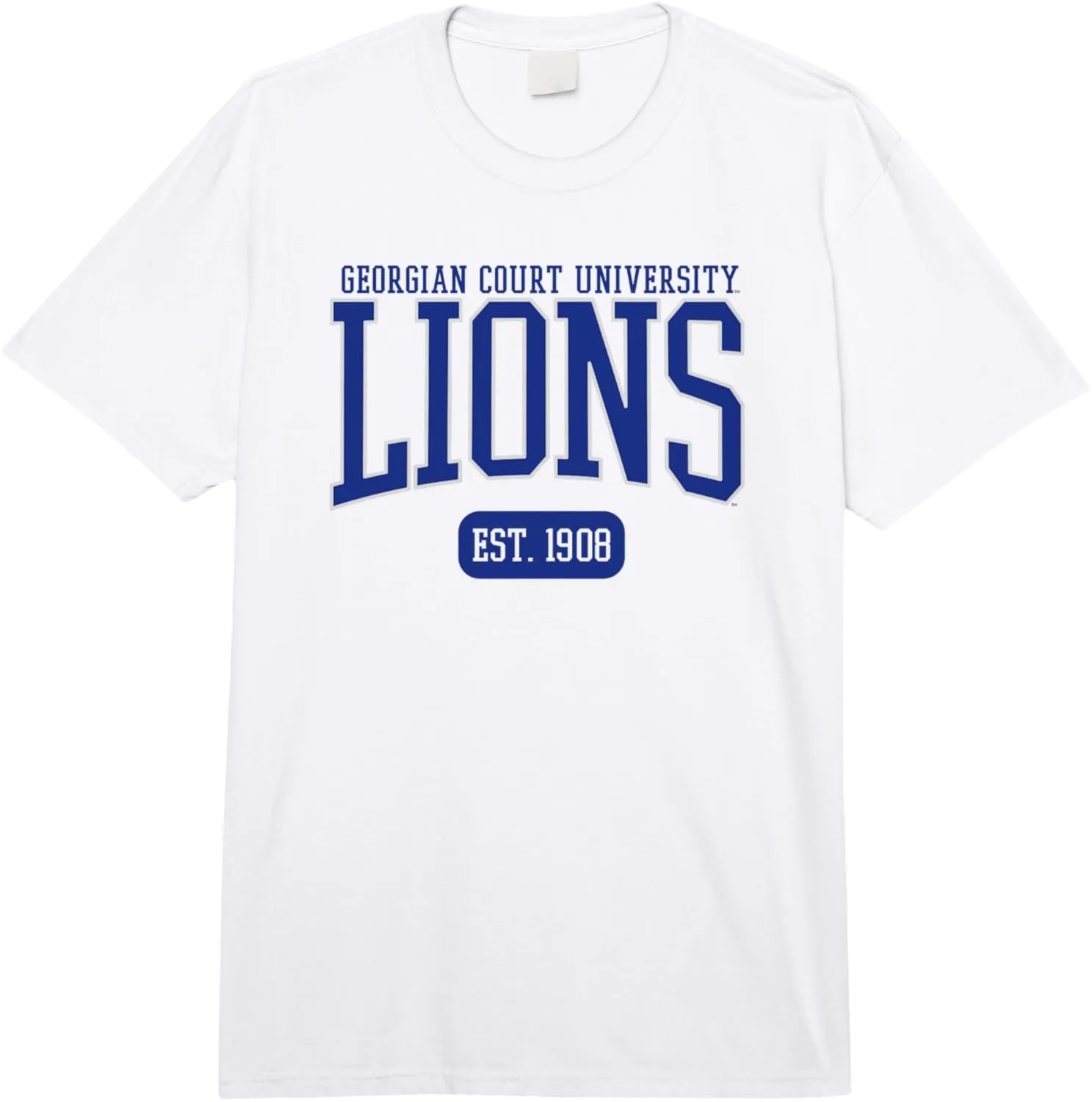 Georgian Court University Lions Est. Date Comfort Colors Adult Heavyweight T-shirt