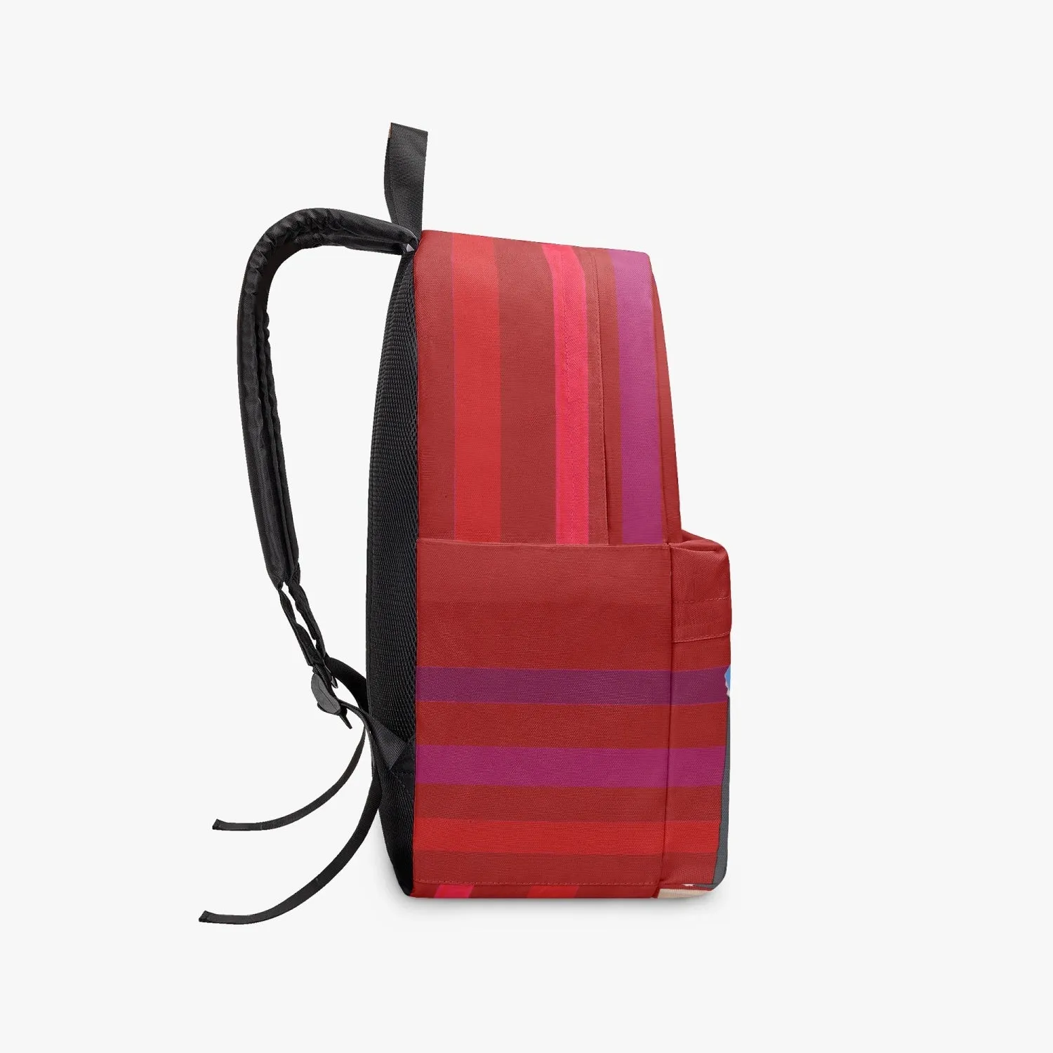 GLOBAL FREEDOM UNITED© Couple French Red - All-over-print Canvas Backpack