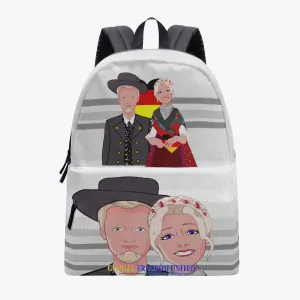 GLOBAL FREEDOM UNITED COUPLE GERMANY  All-over-print Canvas Backpack