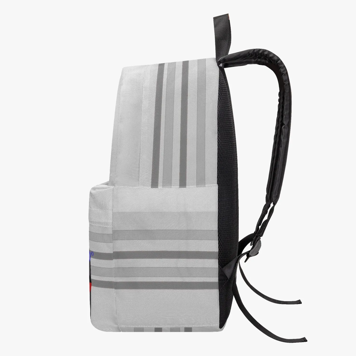 GLOBAL FREEDOM UNITED MEN ROMANIA & GERMANY OLD PEACE GREY All-over-print Canvas Backpack