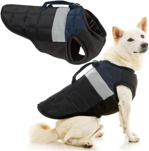 Gooby Bomber Vest Lift, Black, Small