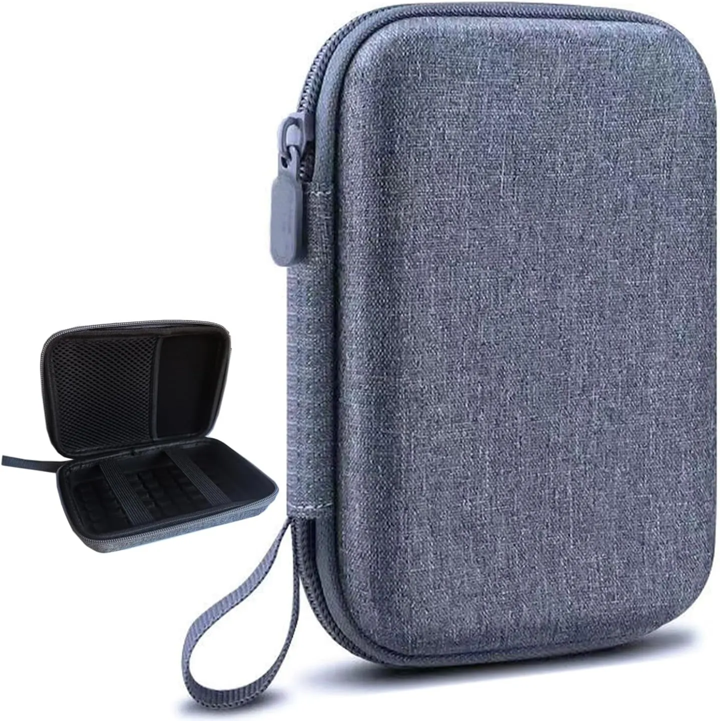 GPS Case Hard Shell Carrying Case Waterproof Shockproof Storage Pouch Organizer Bag for 5-6 Inch GPS Navigator Garmin Nuvi 66LM 65 64 Garmin Zumo XT2 Tomtom 620 610 Cables Accessories 6 Inch (Grey)