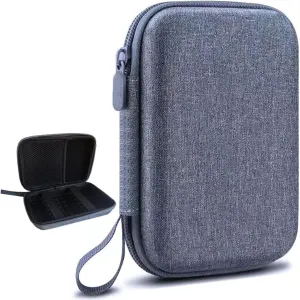 GPS Case Hard Shell Carrying Case Waterproof Shockproof Storage Pouch Organizer Bag for 5-6 Inch GPS Navigator Garmin Nuvi 66LM 65 64 Garmin Zumo XT2 Tomtom 620 610 Cables Accessories 6 Inch (Grey)