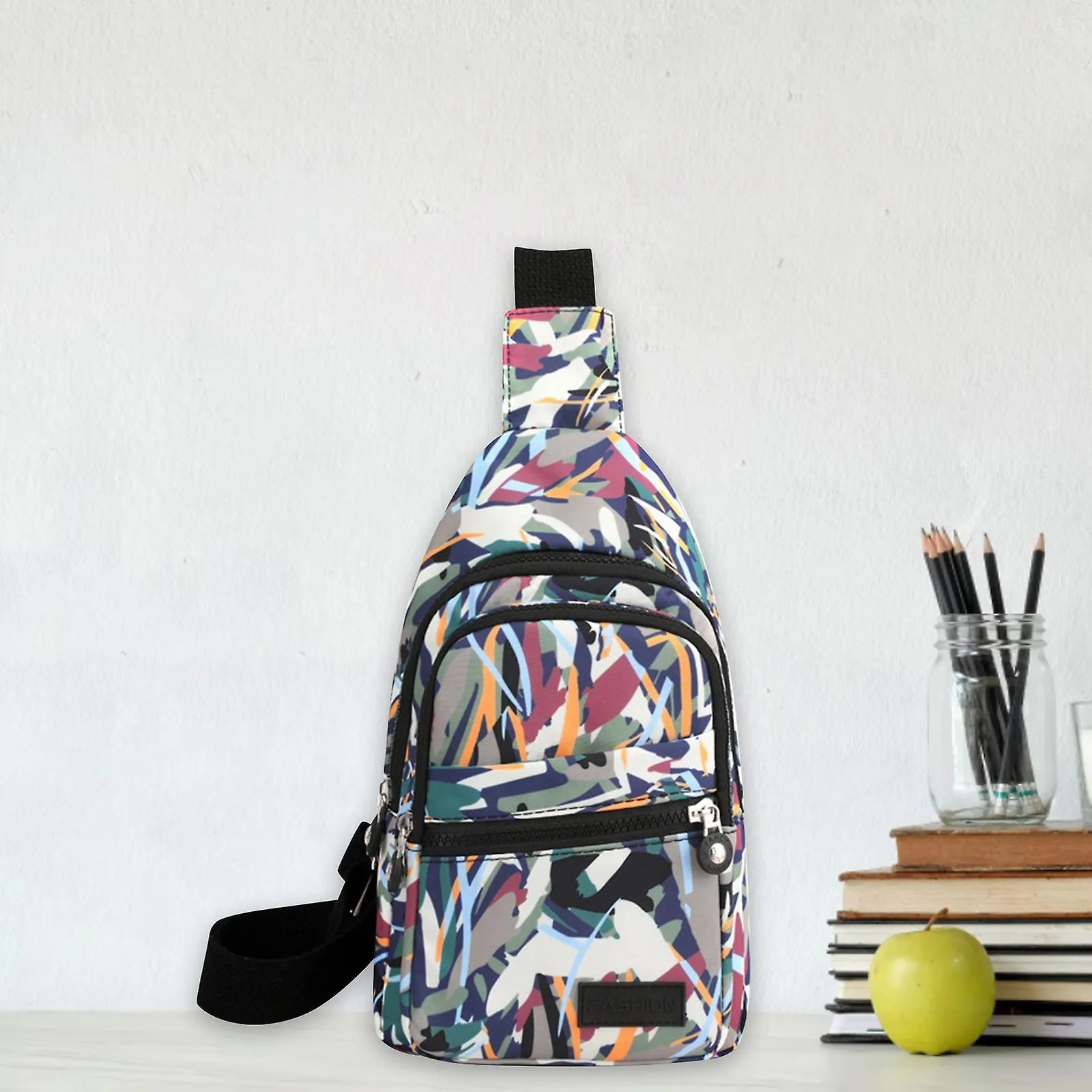 Gracie | Nylon Waterproof  Colorful Sling Bag