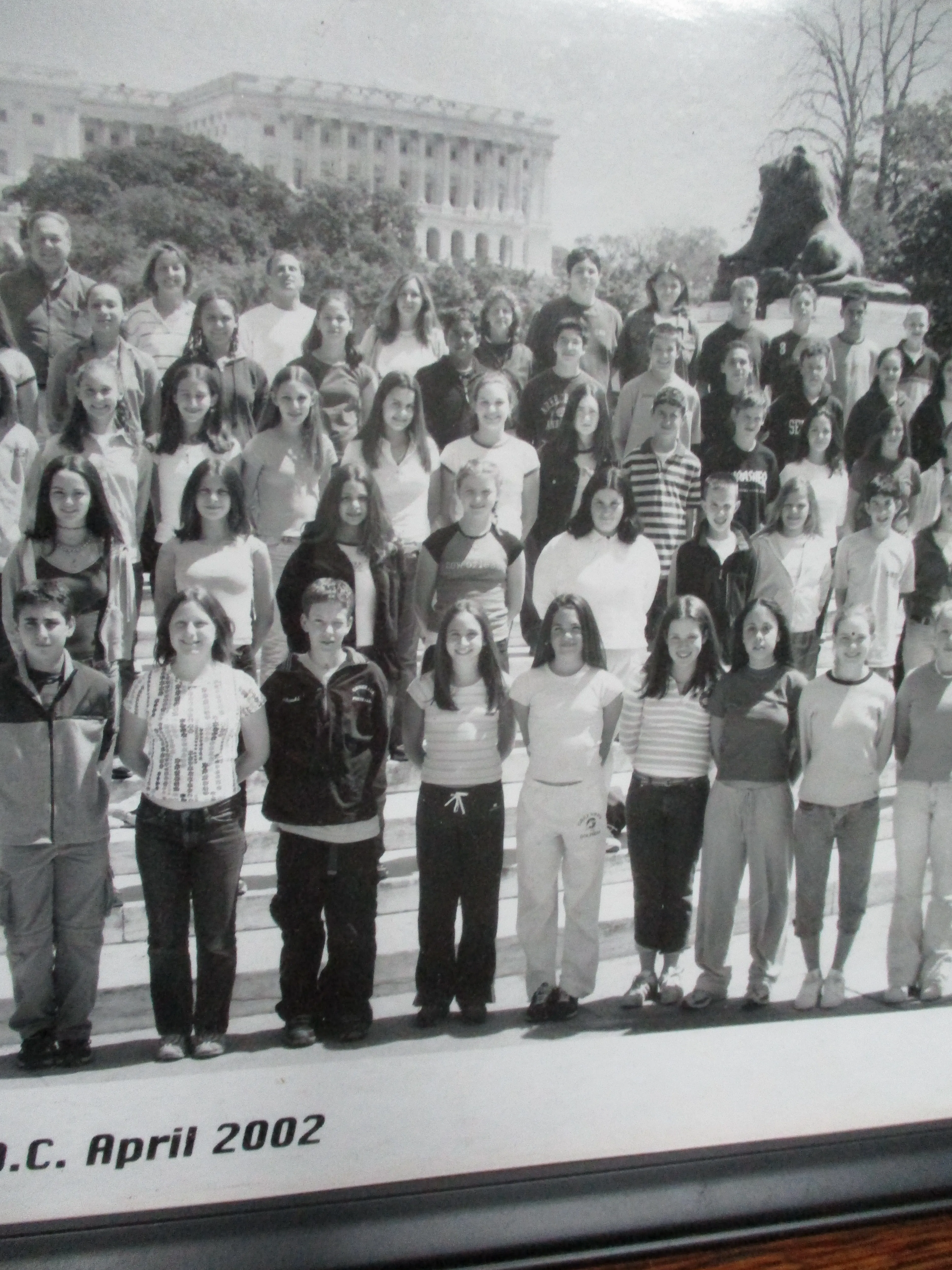 GREENWICH CT MIDDLE SCHOOL School Trip Photograph Student Picture ART History