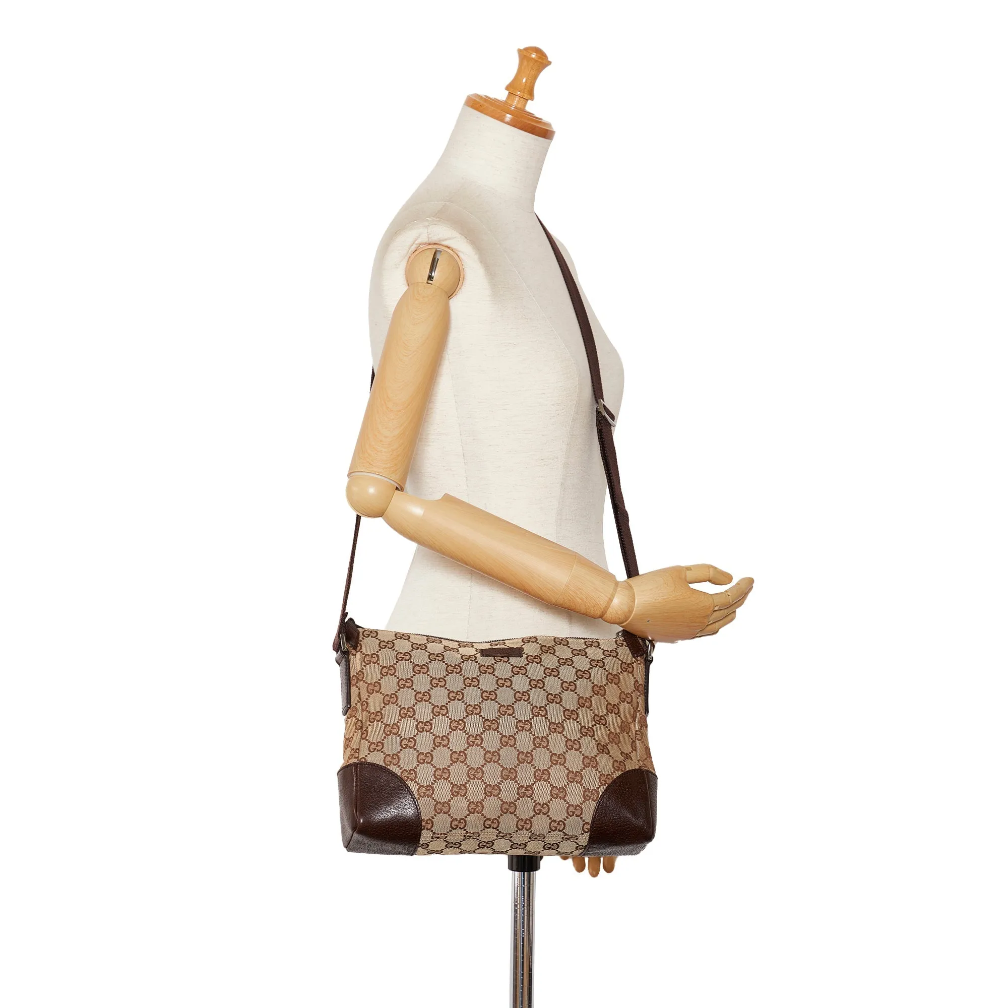 GUCCI GG Canvas Crossbody Crossbody Bag