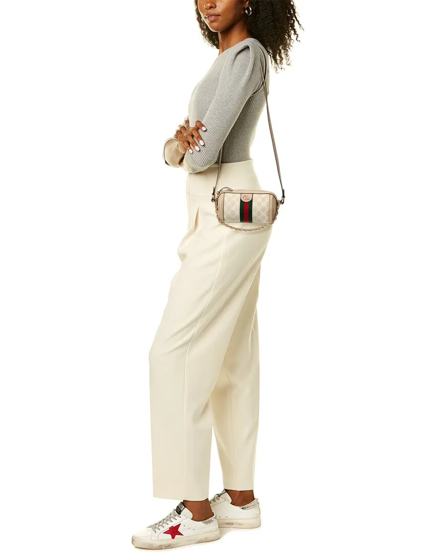 Gucci Ophidia Mini GG Supreme Canvas & Leather Crossbody