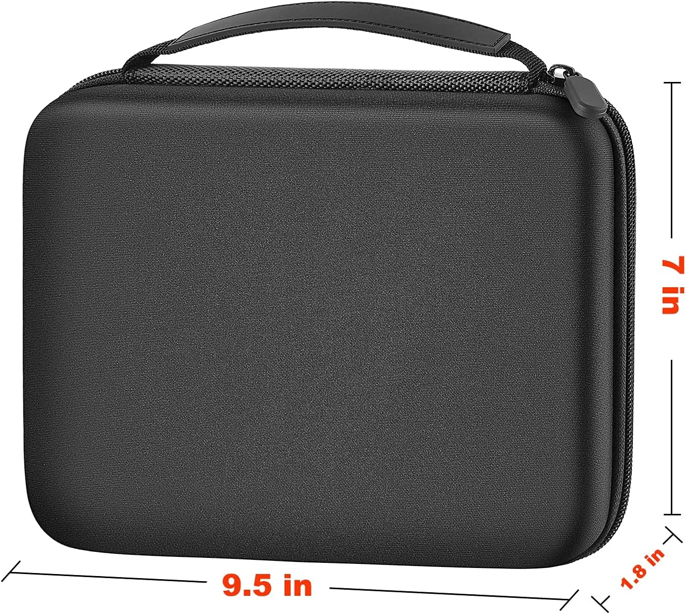 GWCASE Case Compatible with Glocusent/for Vekkia/for LITOM/for LEDGLE/for TAKKUI LED Neck Reading Light Book Light for Reading in Bed. Storage Carrying Holder Fits for USB Cable (Box Only)-Black