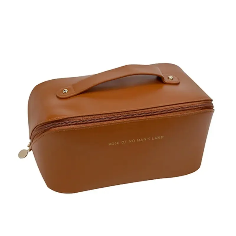 Hadlee | Women's Multifunctional PU Leather Cosmetic Makeup Bag